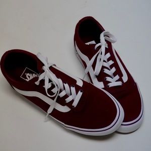 Vans old skool burgundy